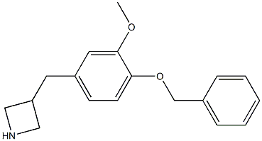  3-[4-(benzyloxy)-3-methoxybenzyl]azetidine