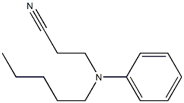3-[pentyl(phenyl)amino]propanenitrile