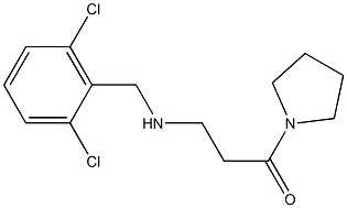 3-{[(2,6-dichlorophenyl)methyl]amino}-1-(pyrrolidin-1-yl)propan-1-one