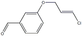 3-{[(2E)-3-chloroprop-2-enyl]oxy}benzaldehyde