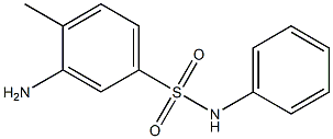 3-amino-4-methyl-N-phenylbenzene-1-sulfonamide Structure