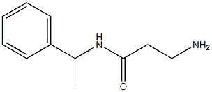 3-amino-N-(1-phenylethyl)propanamide