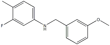 3-fluoro-N-[(3-methoxyphenyl)methyl]-4-methylaniline