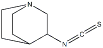 3-isothiocyanato-1-azabicyclo[2.2.2]octane Structure