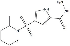 4-[(2-methylpiperidin-1-yl)sulfonyl]-1H-pyrrole-2-carbohydrazide