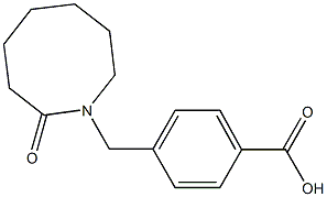 4-[(2-oxoazocan-1-yl)methyl]benzoic acid