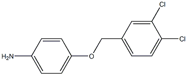 4-[(3,4-dichlorophenyl)methoxy]aniline Structure