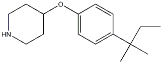4-[4-(2-methylbutan-2-yl)phenoxy]piperidine