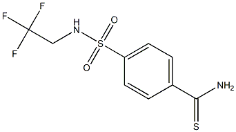 4-{[(2,2,2-trifluoroethyl)amino]sulfonyl}benzenecarbothioamide