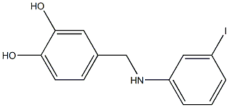 4-{[(3-iodophenyl)amino]methyl}benzene-1,2-diol