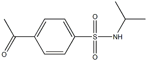 4-acetyl-N-(propan-2-yl)benzene-1-sulfonamide