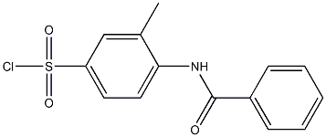 4-benzamido-3-methylbenzene-1-sulfonyl chloride