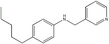 4-pentyl-N-(pyridin-3-ylmethyl)aniline