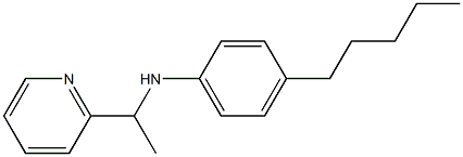 4-pentyl-N-[1-(pyridin-2-yl)ethyl]aniline