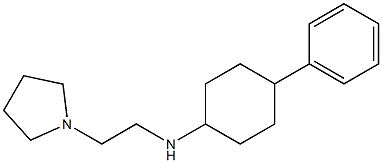 4-phenyl-N-[2-(pyrrolidin-1-yl)ethyl]cyclohexan-1-amine