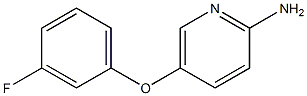 5-(3-fluorophenoxy)pyridin-2-amine Structure