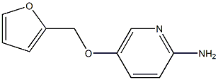 5-(furan-2-ylmethoxy)pyridin-2-amine Structure