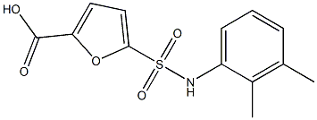5-[(2,3-dimethylphenyl)sulfamoyl]furan-2-carboxylic acid|
