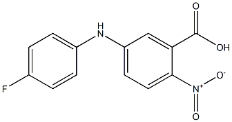  5-[(4-fluorophenyl)amino]-2-nitrobenzoic acid