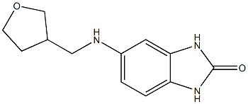 5-[(oxolan-3-ylmethyl)amino]-2,3-dihydro-1H-1,3-benzodiazol-2-one