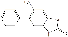 5-amino-6-phenyl-1,3-dihydro-2H-benzimidazol-2-one Structure
