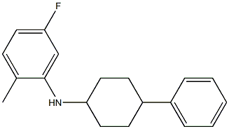 5-fluoro-2-methyl-N-(4-phenylcyclohexyl)aniline