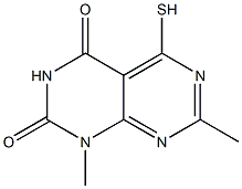 5-mercapto-1,7-dimethylpyrimido[4,5-d]pyrimidine-2,4(1H,3H)-dione|