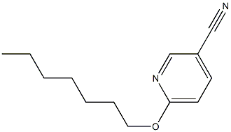 6-(heptyloxy)pyridine-3-carbonitrile Structure