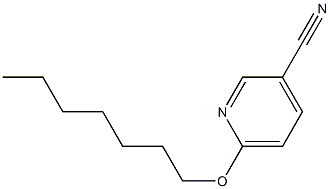  6-(heptyloxy)pyridine-3-carbonitrile