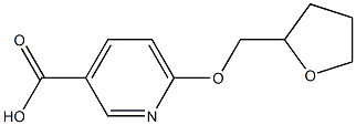 6-(oxolan-2-ylmethoxy)pyridine-3-carboxylic acid