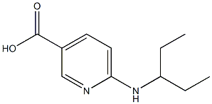 6-(pentan-3-ylamino)pyridine-3-carboxylic acid