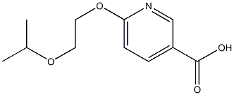 6-[2-(propan-2-yloxy)ethoxy]pyridine-3-carboxylic acid