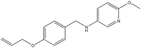 6-methoxy-N-{[4-(prop-2-en-1-yloxy)phenyl]methyl}pyridin-3-amine