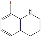 8-iodo-1,2,3,4-tetrahydroquinoline Struktur