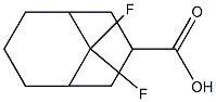 9,9-difluorobicyclo[3.3.1]nonane-3-carboxylic acid Structure