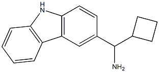 9H-carbazol-3-yl(cyclobutyl)methanamine Structure