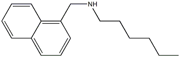 hexyl(naphthalen-1-ylmethyl)amine 结构式