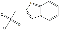 imidazo[1,2-a]pyridin-2-ylmethanesulfonyl chloride Struktur