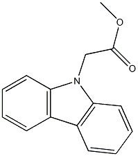 methyl 2-(9H-carbazol-9-yl)acetate Structure