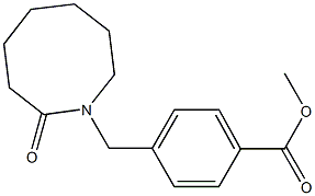  methyl 4-[(2-oxoazocan-1-yl)methyl]benzoate
