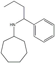 N-(1-phenylbutyl)cycloheptanamine