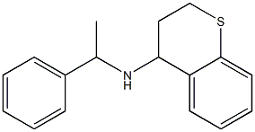  N-(1-phenylethyl)-3,4-dihydro-2H-1-benzothiopyran-4-amine