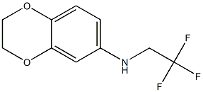 N-(2,2,2-trifluoroethyl)-2,3-dihydro-1,4-benzodioxin-6-amine Structure