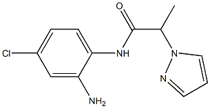 N-(2-amino-4-chlorophenyl)-2-(1H-pyrazol-1-yl)propanamide