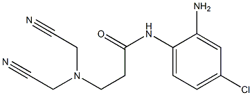 N-(2-amino-4-chlorophenyl)-3-[bis(cyanomethyl)amino]propanamide