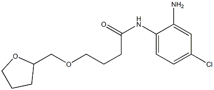 N-(2-amino-4-chlorophenyl)-4-(oxolan-2-ylmethoxy)butanamide Struktur