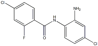 N-(2-amino-4-chlorophenyl)-4-chloro-2-fluorobenzamide Structure