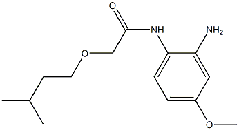 N-(2-amino-4-methoxyphenyl)-2-(3-methylbutoxy)acetamide