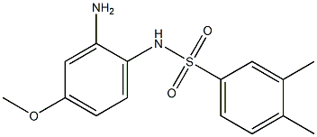 N-(2-amino-4-methoxyphenyl)-3,4-dimethylbenzene-1-sulfonamide