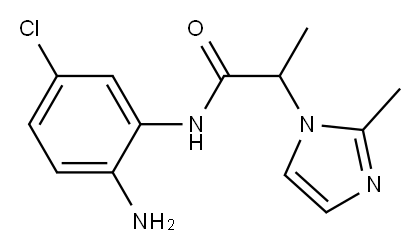 N-(2-amino-5-chlorophenyl)-2-(2-methyl-1H-imidazol-1-yl)propanamide